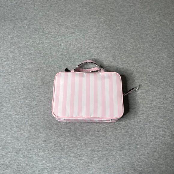Victoria's Secret Heritage Stripe Hanging Toiletry Travel Bag - Picture 4 of 11